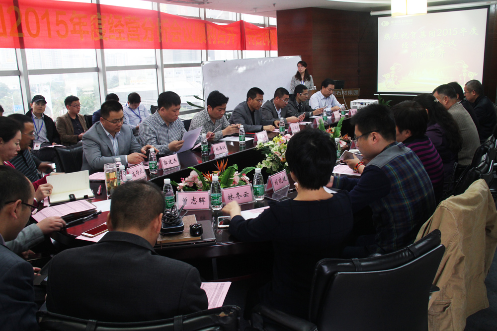 集團(tuán)2014年度工作總結(jié)暨2015年度工作計(jì)劃會(huì)議圓滿(mǎn)召開(kāi)